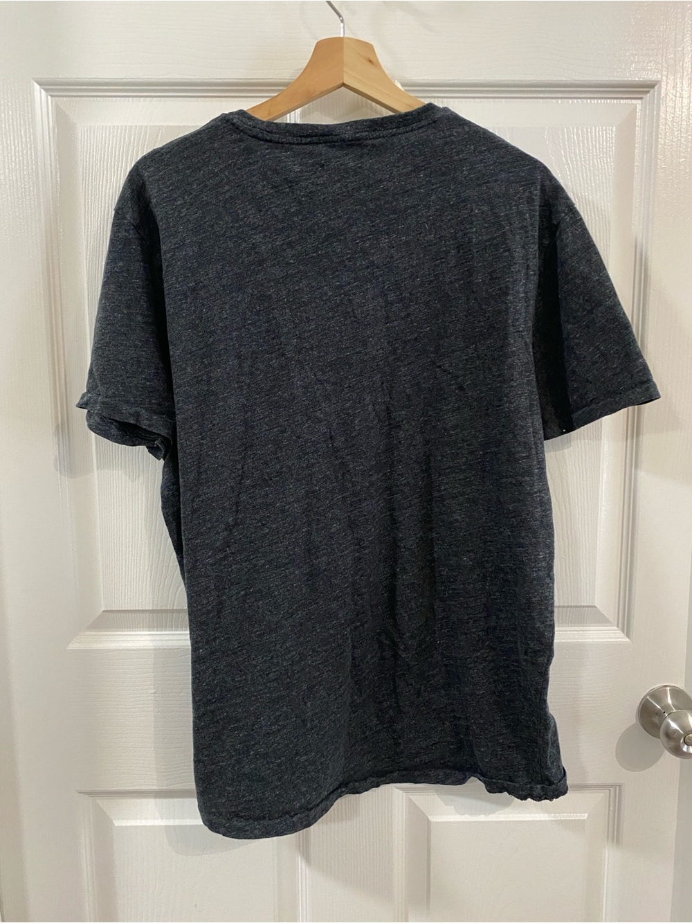 Polo Ralph Lauren Mens XL T-Shirt Grey Heather Cotton White Pony - Picture 5 of 5
